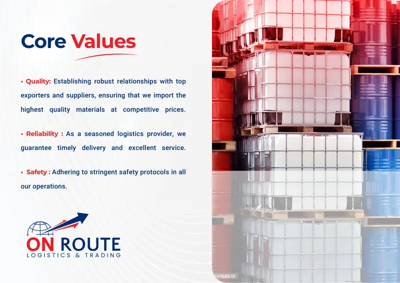 On Route Logistics & Trading — 4