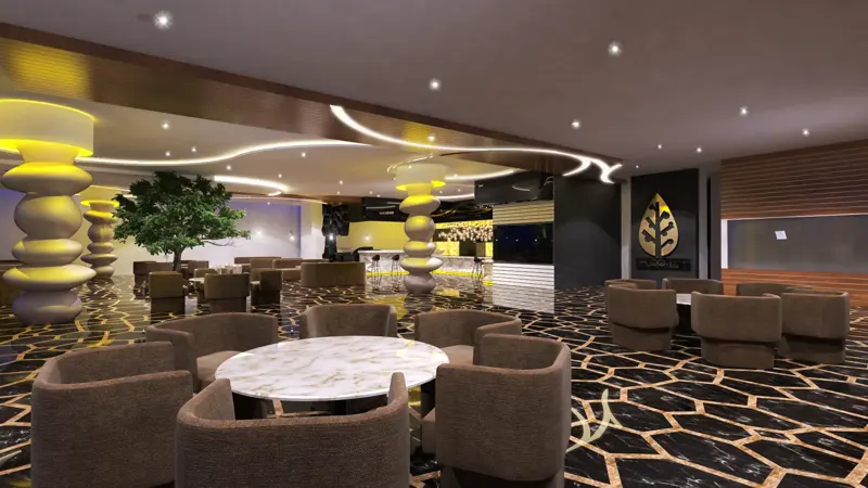 Hotel lounge & banquet floor — 4