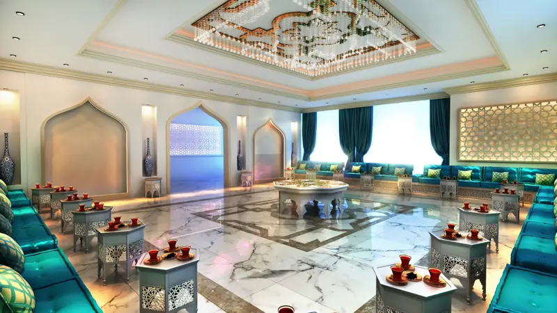 Islamic-style head office — Corporate interior