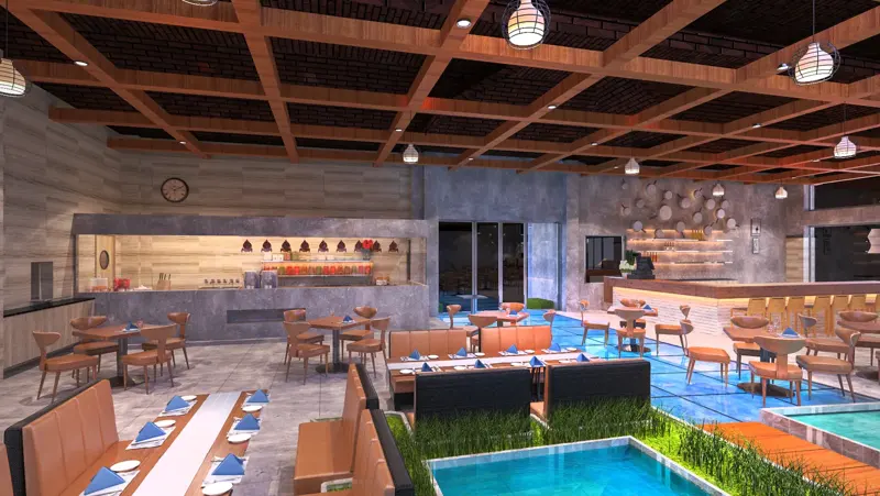 Restaurant complex — 4