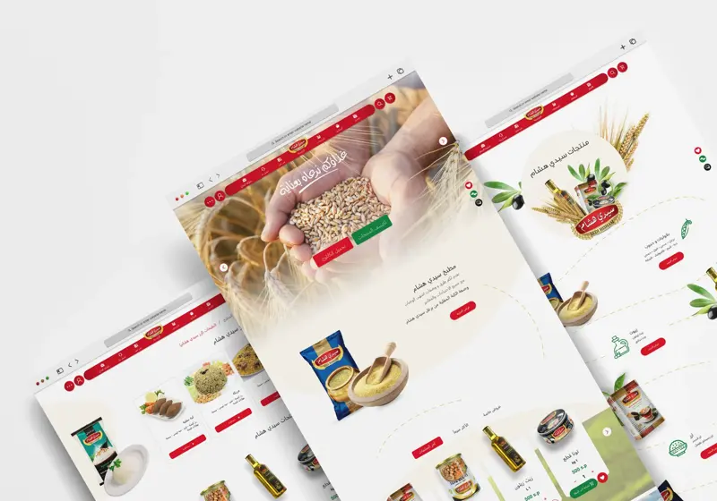 Sidi Hisham — Food company website
